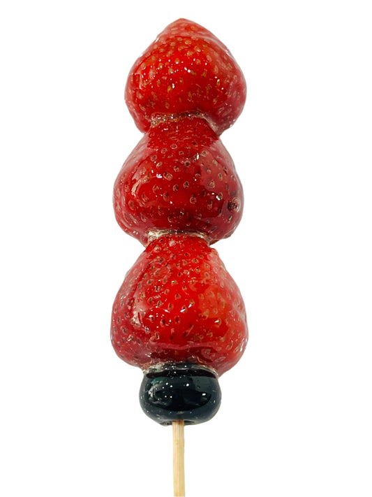 Max Strawberry Tanghulu - Fresh Candied Strawberry Skewers