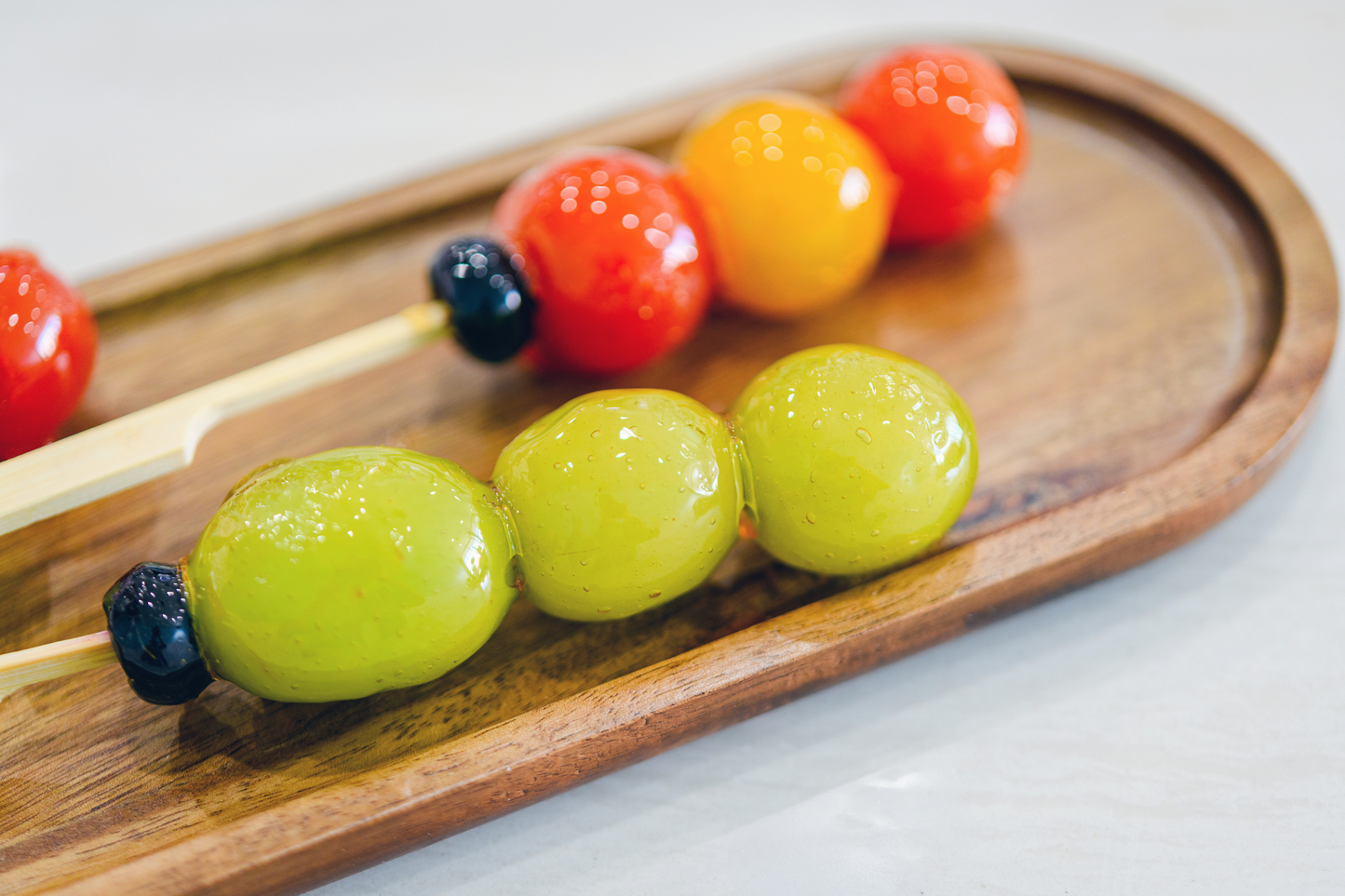 Max Grape Tanghulu by Olivia's Tanghulu — fresh candied grape skewer with crystal sugar glaze, Bay Area