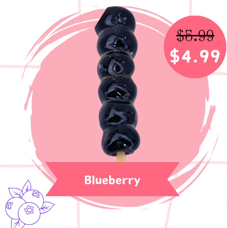 Blueberry Tanghulu