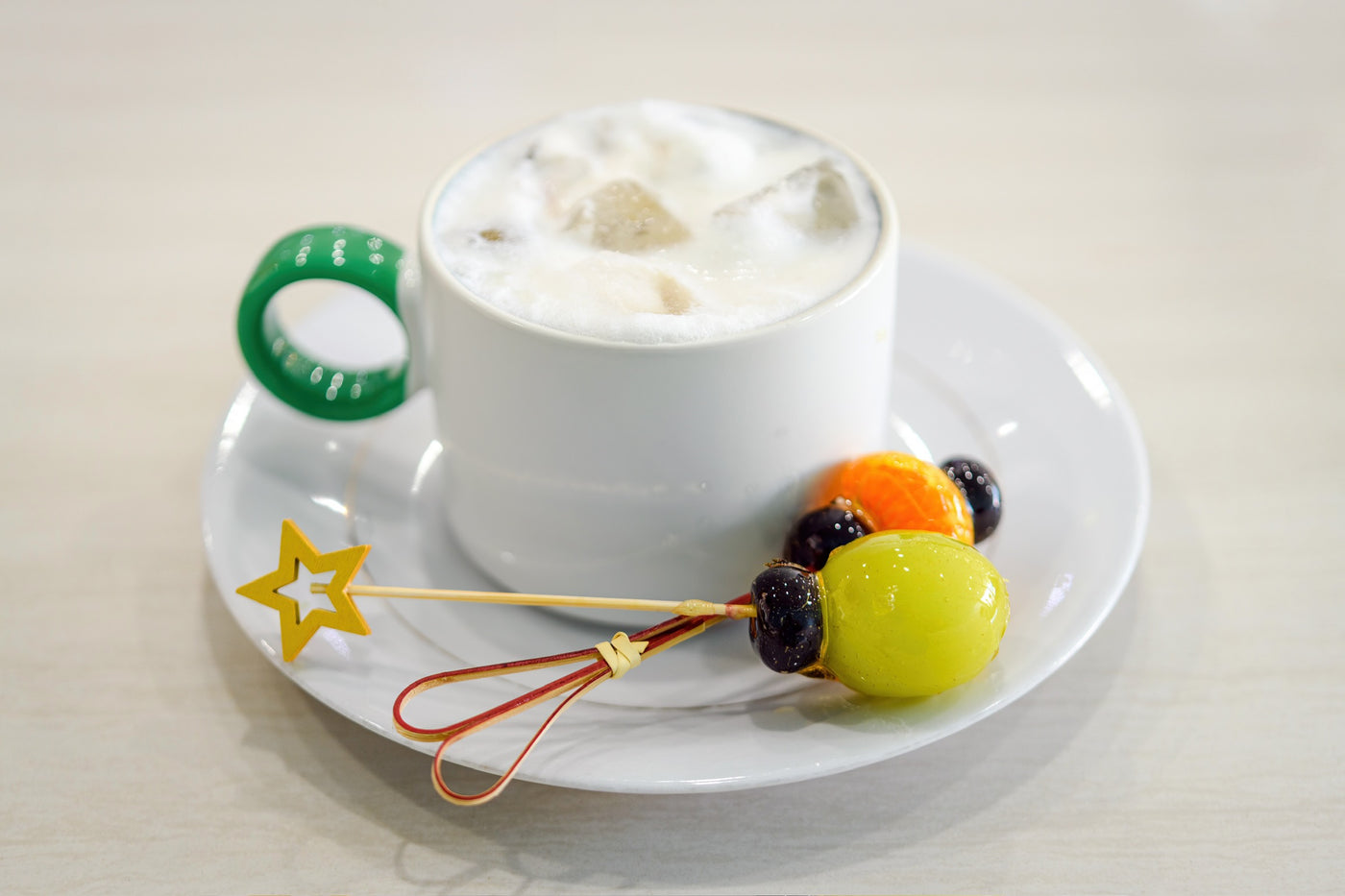 Olivia's Tanghulu mini party pack — fresh handcrafted candied fruit skewers available at Bay Area partner locations