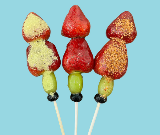 Tanghulu Trio: Signature, Sour & Spicy Flavors | Shop Now