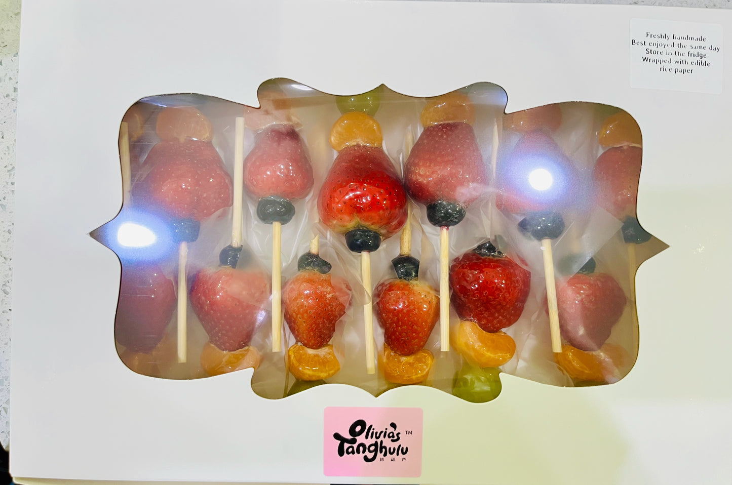 Holiday Tanghulu Gift Box (12 Skewers)