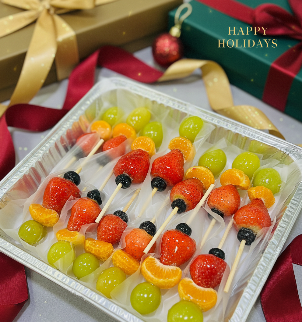Holiday Tanghulu Gift Box (12 Skewers)